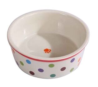 Ceramic Dog Bowls for Food & Water Suitable for Dogs within 20kg [E]