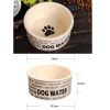 Charater Porcelain Pets Bowls Dogs Cats Bowls Pet Supplies Dog Accessories