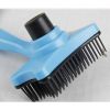 Pet Supplies Cats Dogs Grooming Dematting Tools Massage Combs Brushes-Blue