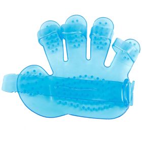 Blue Accessories Dogs Massage Comb Cats Bath Brush Gloves 1 Pcs