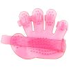 Pink Accessories Dogs Massage Comb Cats Bath Brush Gloves 1 Pcs