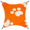 Pet Supplies Cat Beds Cat Hammock Cat Furniture 45 X 45 CM- Orange Footprints