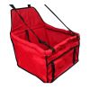 Waterproof Pet Car Seat Cover Safety Seats for Pets Dog Car Mat-Red