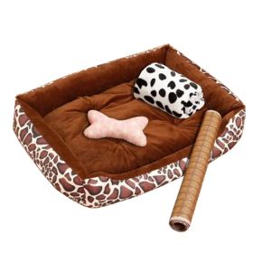 Detachable & Durable House Pet Mat Pet Bed Pet House Kennel Pet Supplies, NO.12