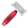 Durable Tool for Dogs-The Best Dog Comb-dog combs pet combs hair fluffy combs, Red