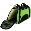 Foldable Soft Pet Carrier Tote Bag for Dogs and Cats (46*24.5*33cm, GREEN)