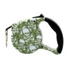 Automatic Pets Harness Supplies Amy Green Skull Pattern Puppy Leash Collar 5m