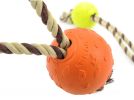 Pets Interaction Rope Ball Durable Pet Chew Toys Orange Style Dogs Toys