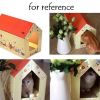 Natural Paper&Wood Cat Scratching Pad/House New Style Scratcher with Catnip