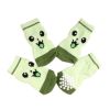 [GREEN]Smile Face Lovely Pets' Paw Protectors Cute Dogs' Socks 4PCs 2L(40*110cm)