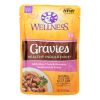Wellness Pet Products Cat Food - Gravies with Bits of Tuna and Mackerel Smothered In Gravy - Case of 24 - 3 oz.