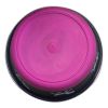 Spacious Stainless Steel Pet Bowl Bonded Fusion Pink Base By Boomer N Chaser