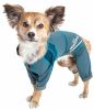 Dog Helios  'Namastail' Lightweight 4-Way Stretch Breathable Full Bodied Performance Yoga Dog Hoodie Tracksuit